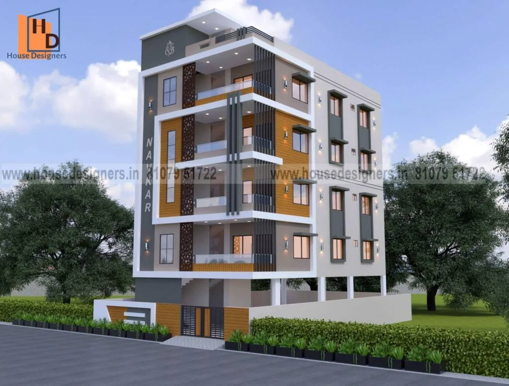 Multi Story Front Elevation Design