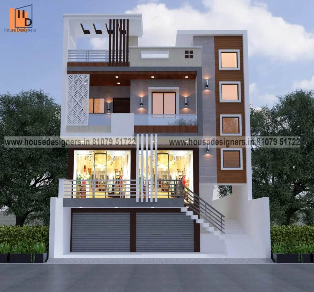 Residential Cum Commercial Design