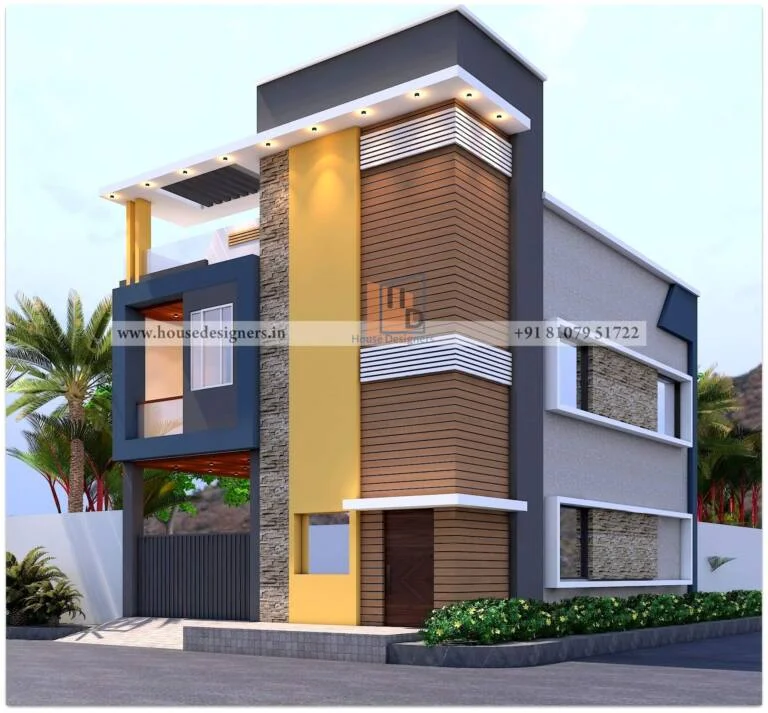 Residential Front Elevation Desi