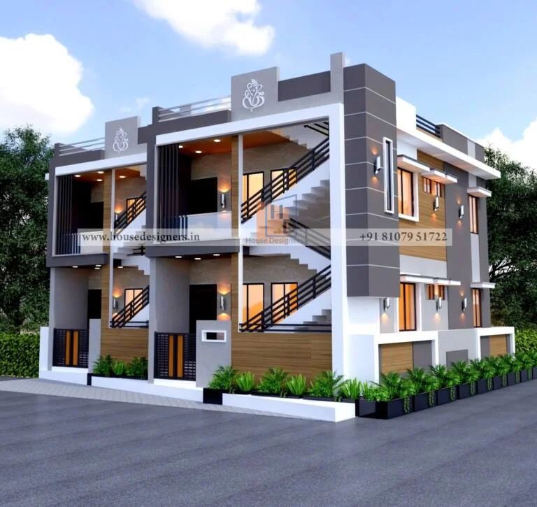 Residential Home Front Elevation