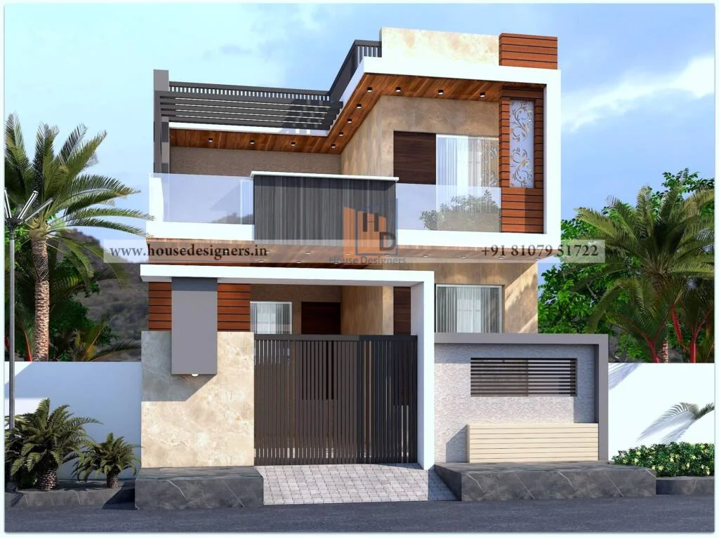 Residential House Plan Elevation