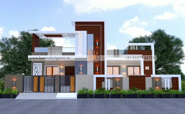 Single Floor Home Architecture Design
