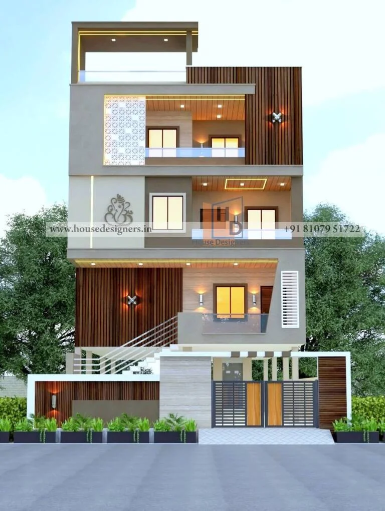 Villa Front Elevation