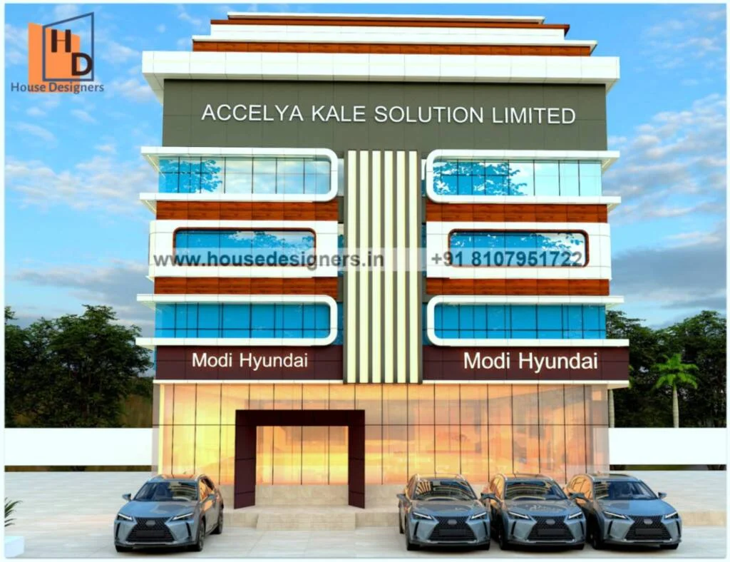 Acp Sheet Comercial Building Design