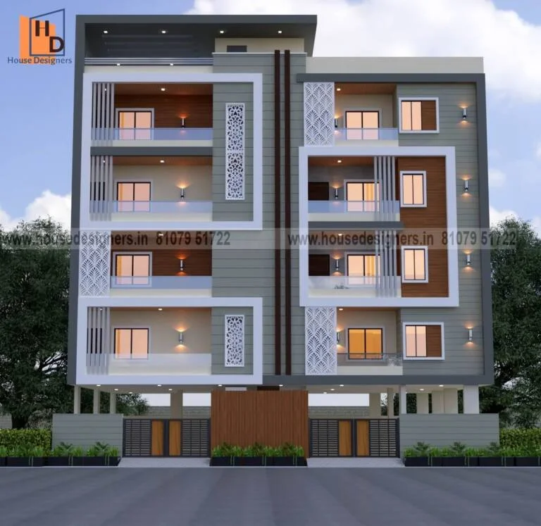 Apartment Building Elevation