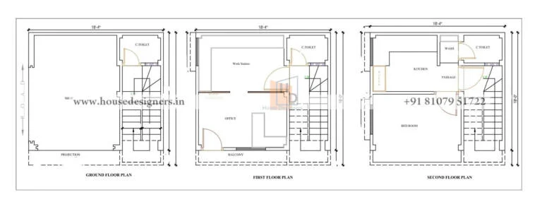 Commercial Cum Residential Floor Plan
