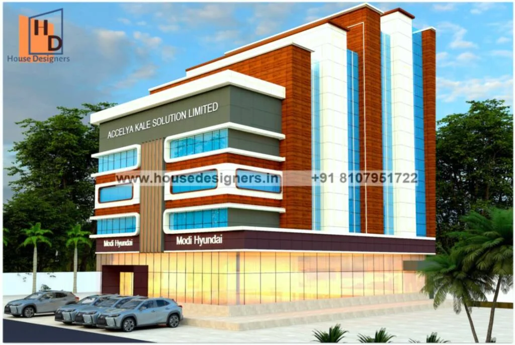 Commerical Building Elevation Design