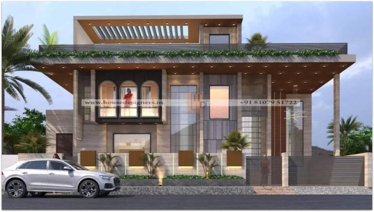 Contemporary House Elevation