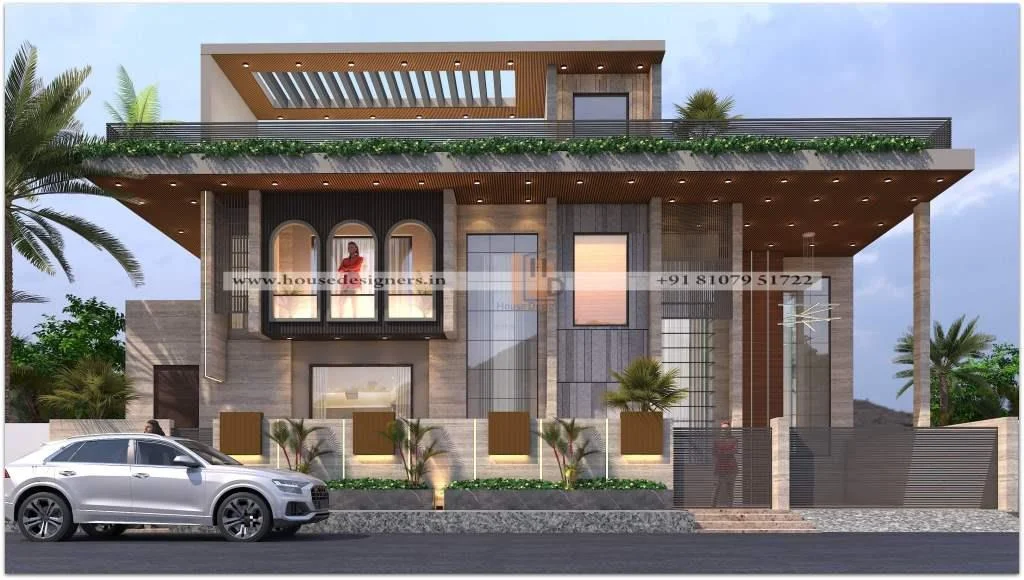 Contemporary House Elevation