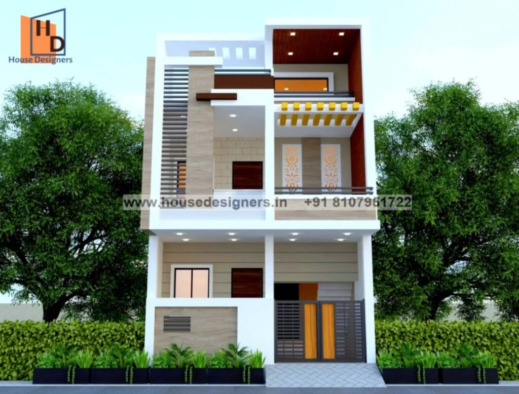 Double Floor Elevation Grill Design