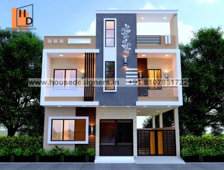 Elevation Designs For 2 Floors Building