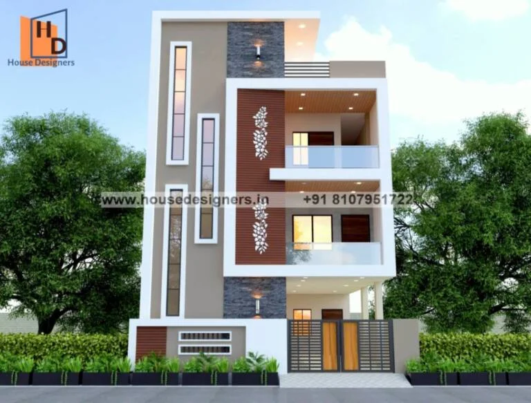 Elevation Designs For 3 Floors Home