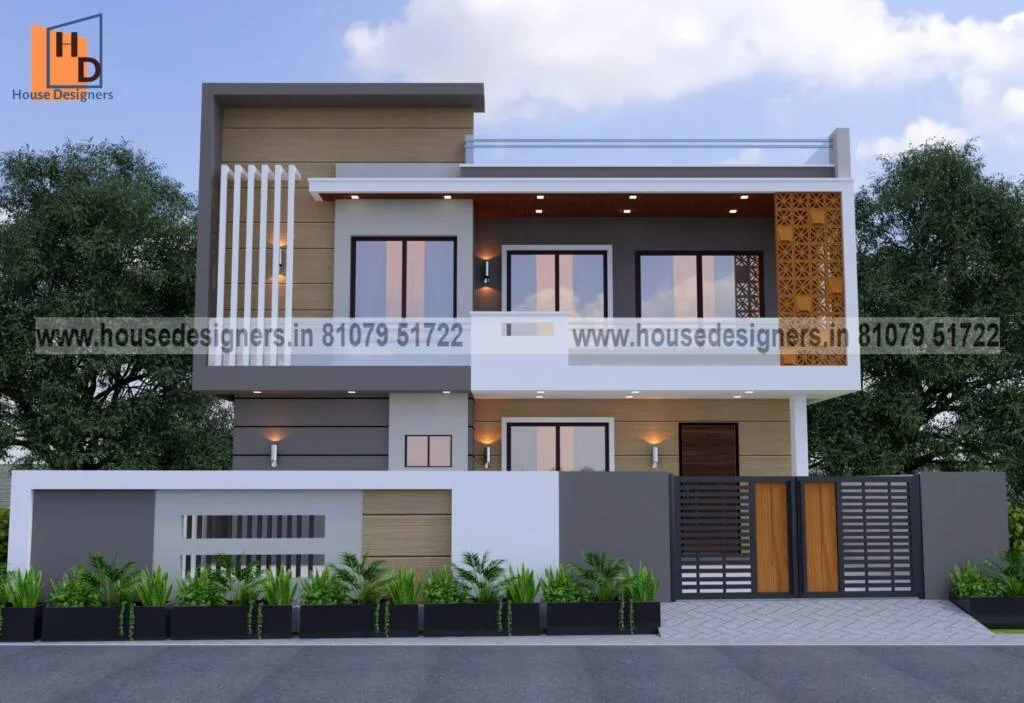 Elevation For 2 Floor