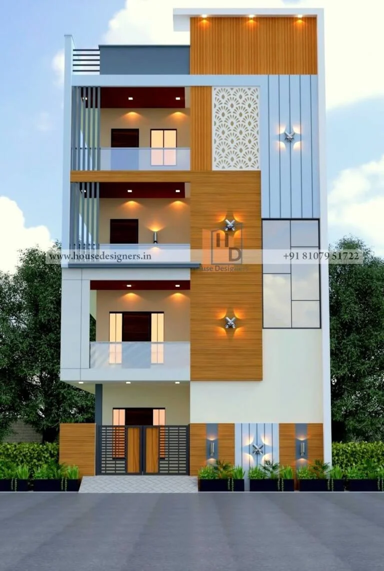 Home Design Elevation 3d