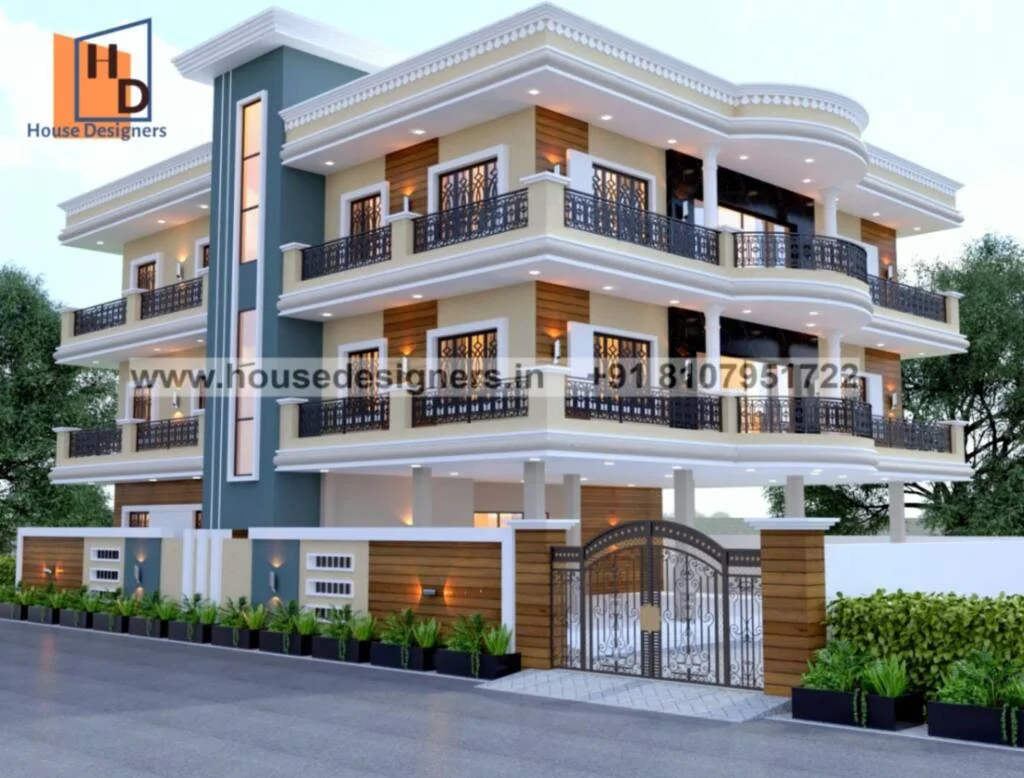 Home Elevation Design 3 Floor