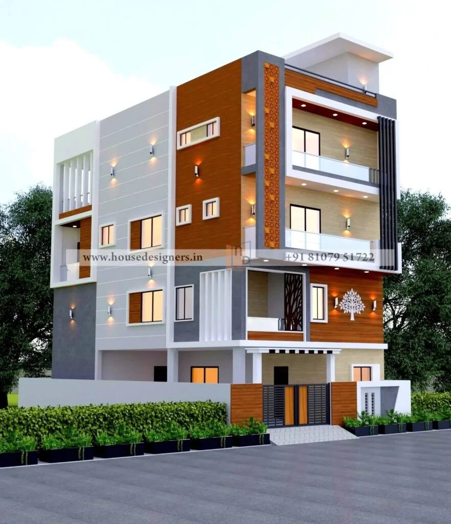 House Design 3d Four Floors