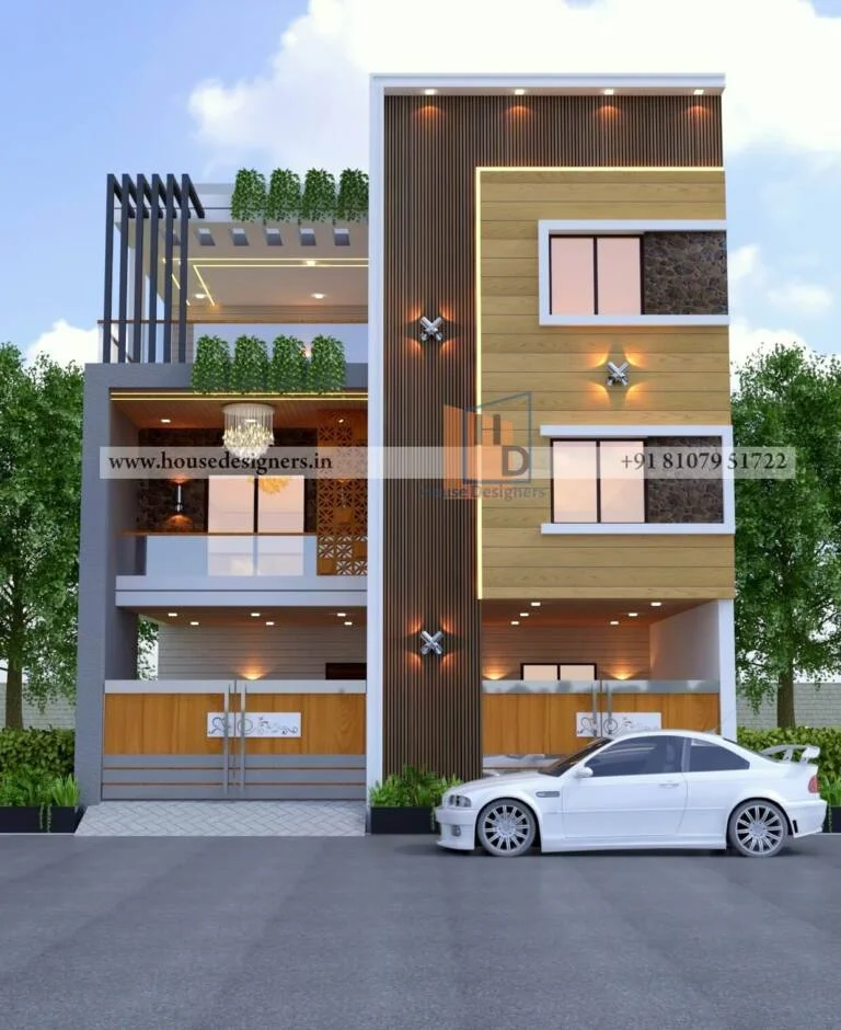House Design Elevation 3d