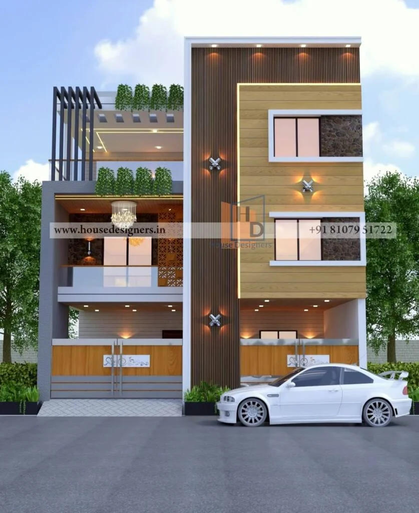 House Design Elevation 3d