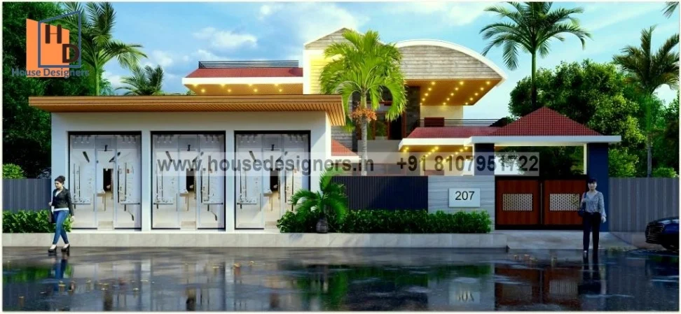 House Elevation Designs For 2 Floor