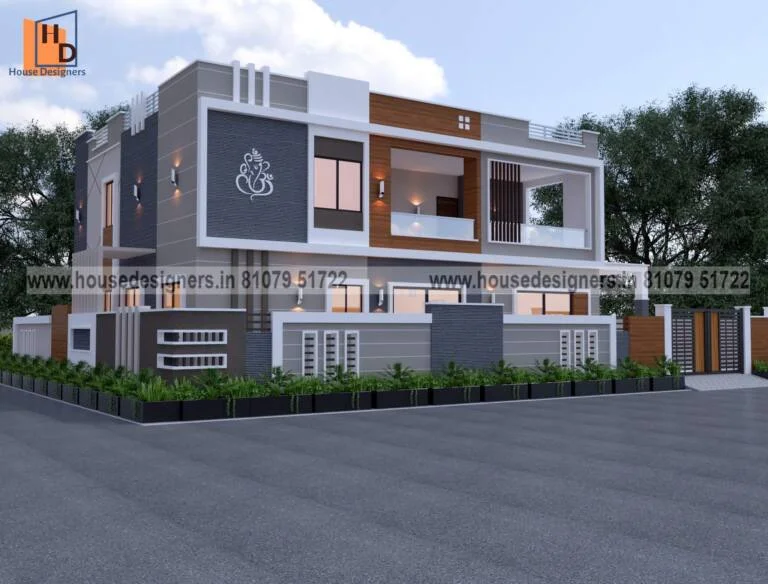 House Front Elevation Designs For Double Floor