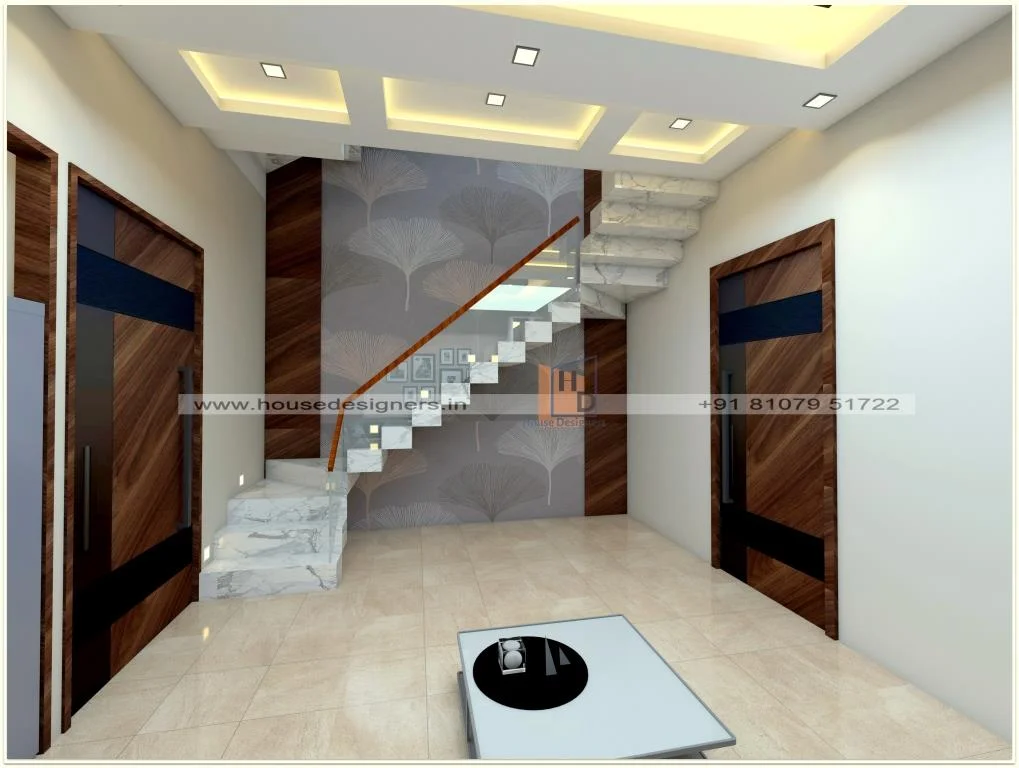Living Room Stair Design