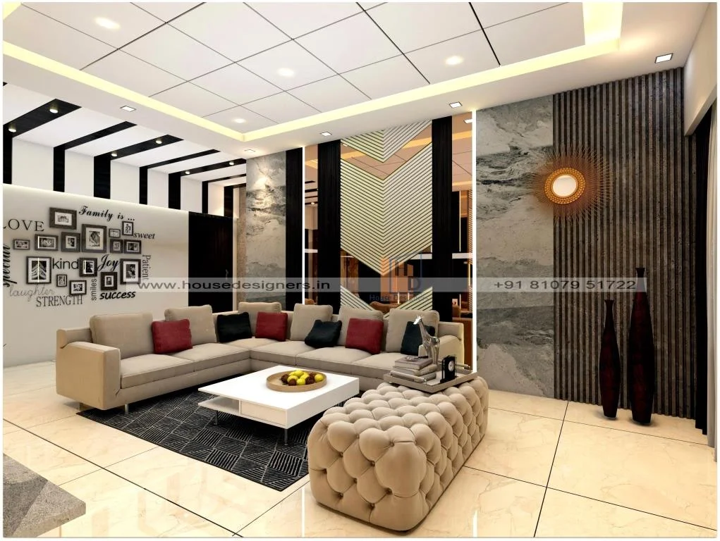 Luxury Living Hall Design