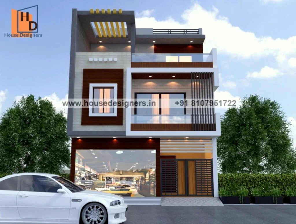 Modern G2 Commercial Cum Residential Design