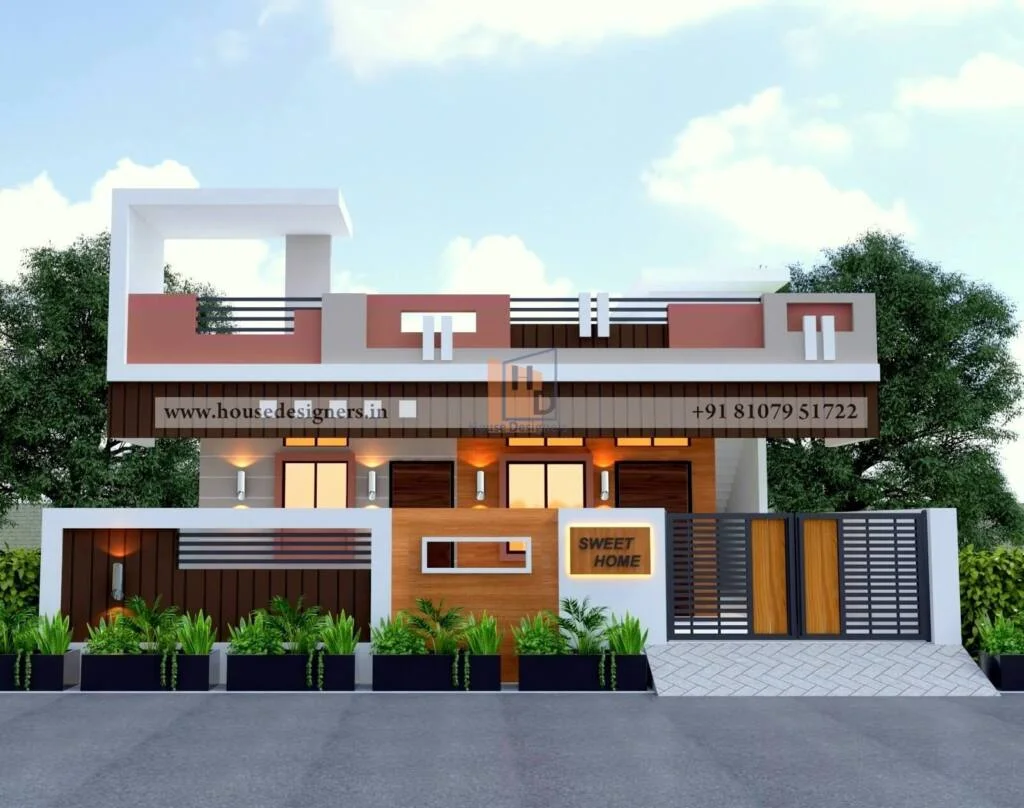 Modern Single Floor House Design