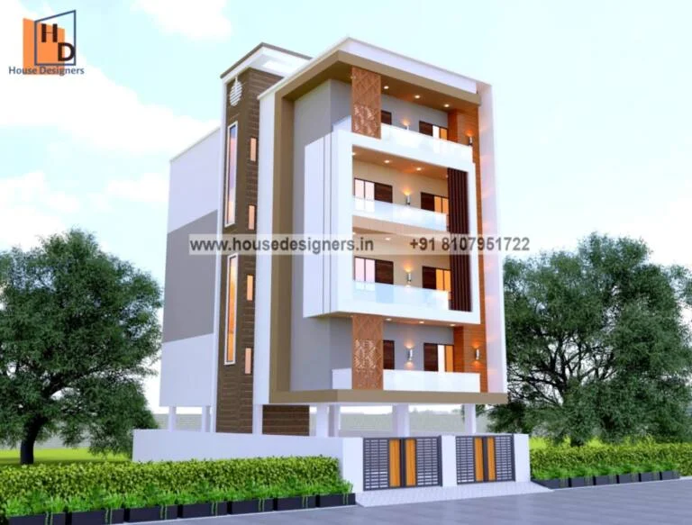 Multi Story Simple Elevation Design