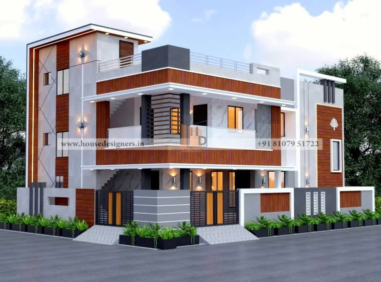 New Front View Of House