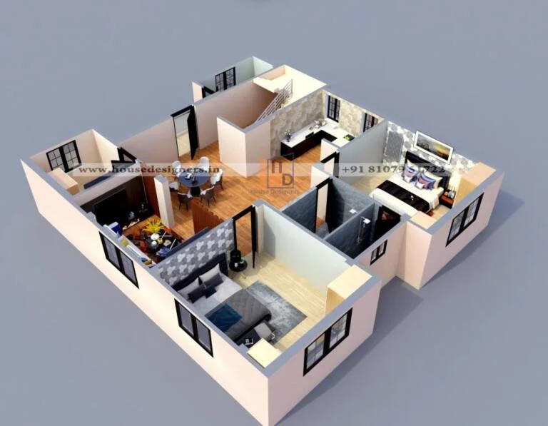 Simple 3d Floor Plan Design