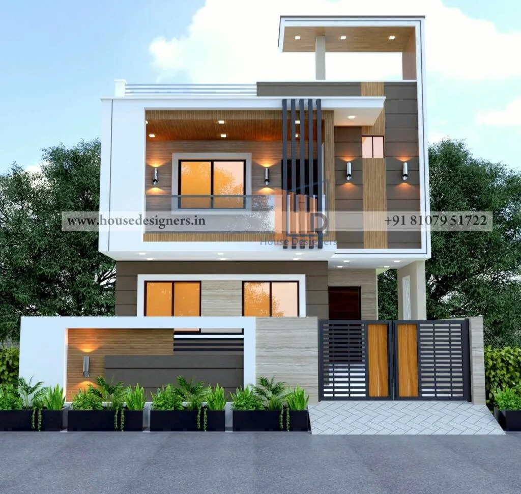 Simple Duplex Elevation
