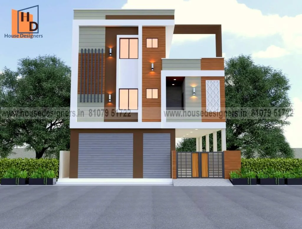 Simple House Front Design