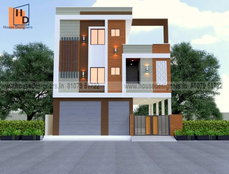 Simple House Front Design