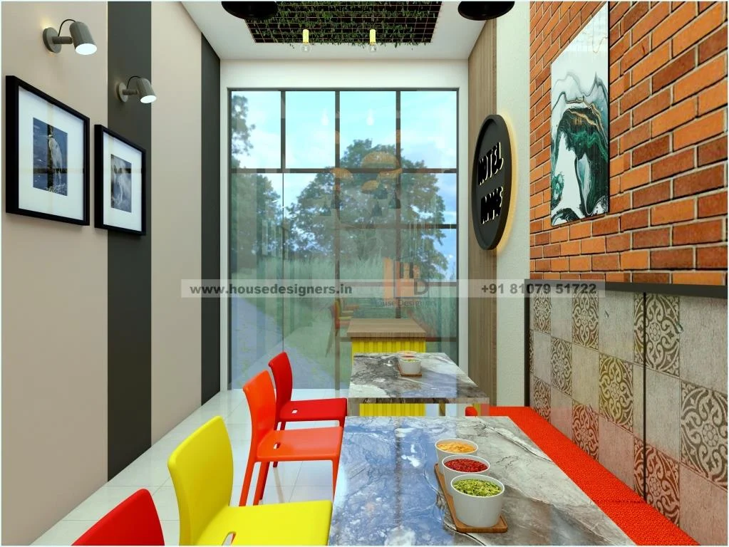 Simple Restaurant Design Interior