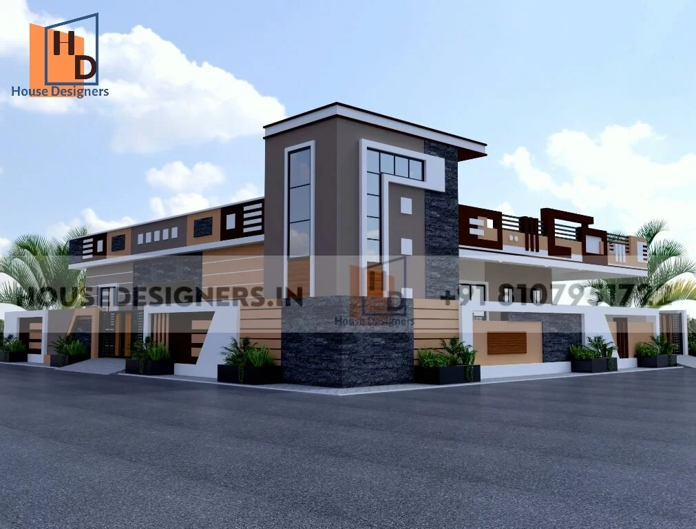 Single Floor Normal House Front Elevation Designs (1)
