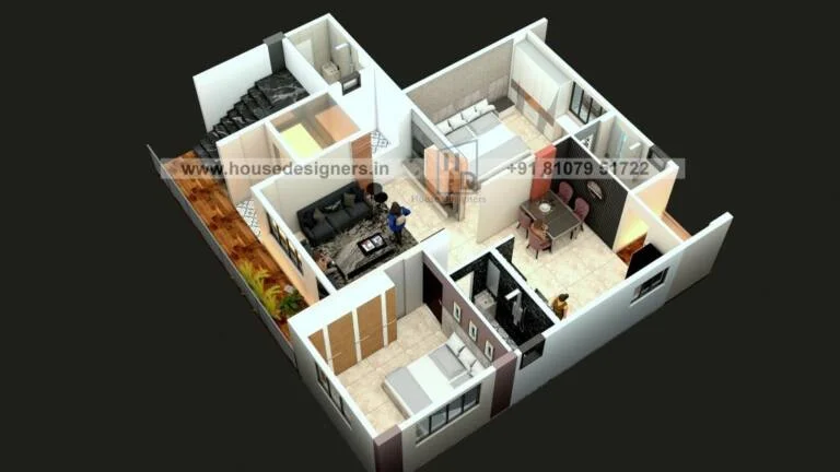Small 3d Floor Plan Design Views