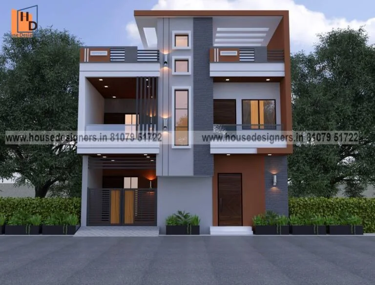Small Duplex Modern House Design