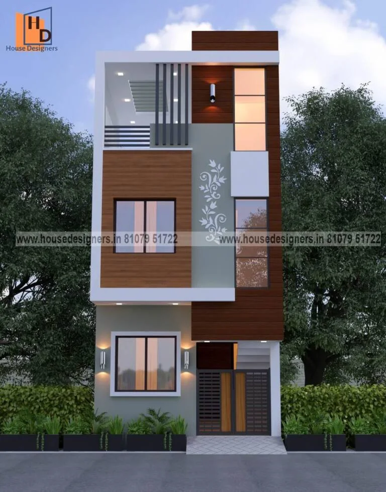 Small Home Front Elevation Design 2 Floor