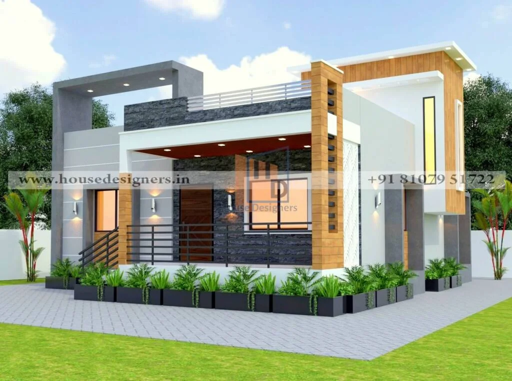 Stone Front Elevation Ideas