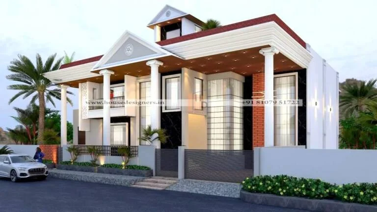 Traditional Indian Front Elevation Design