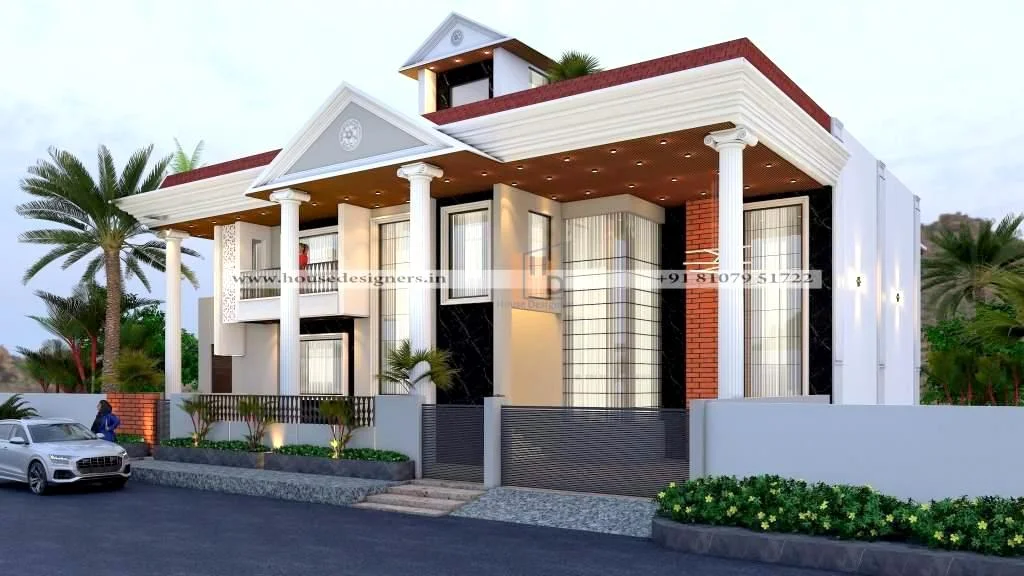 Traditional Indian Front Elevation Design