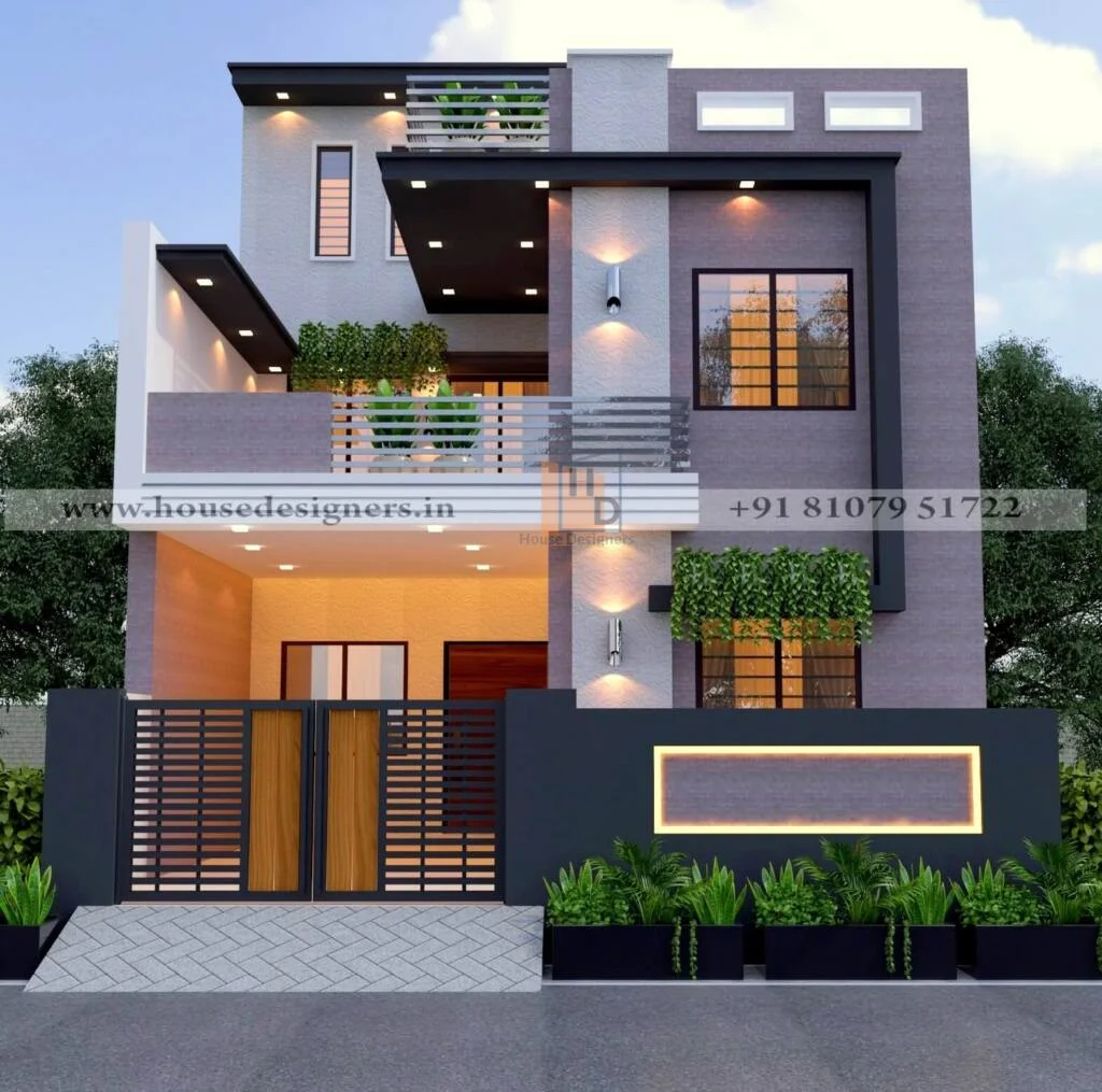 Ultra Modern Duplex House Design